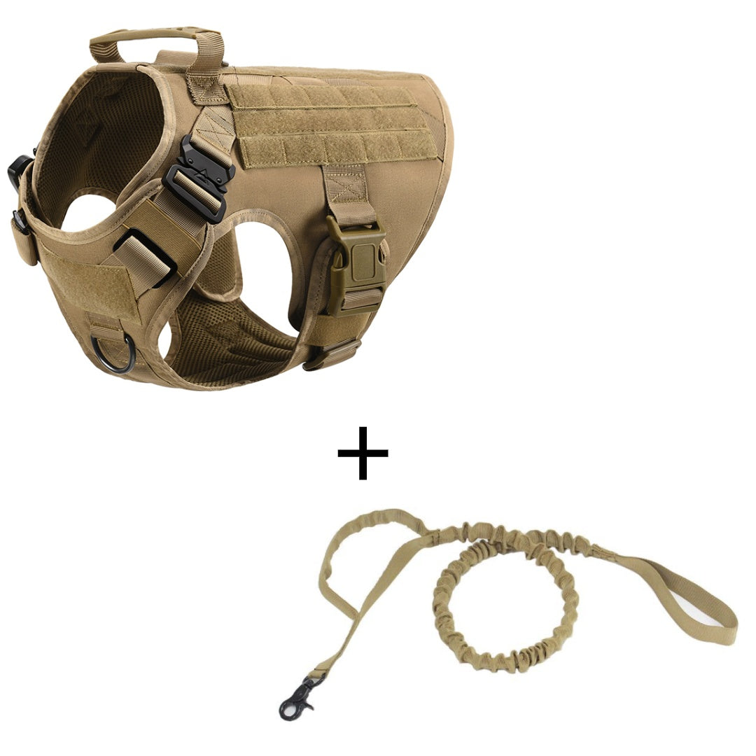 Outdoor Tactical Dog Vest for Large Dogs