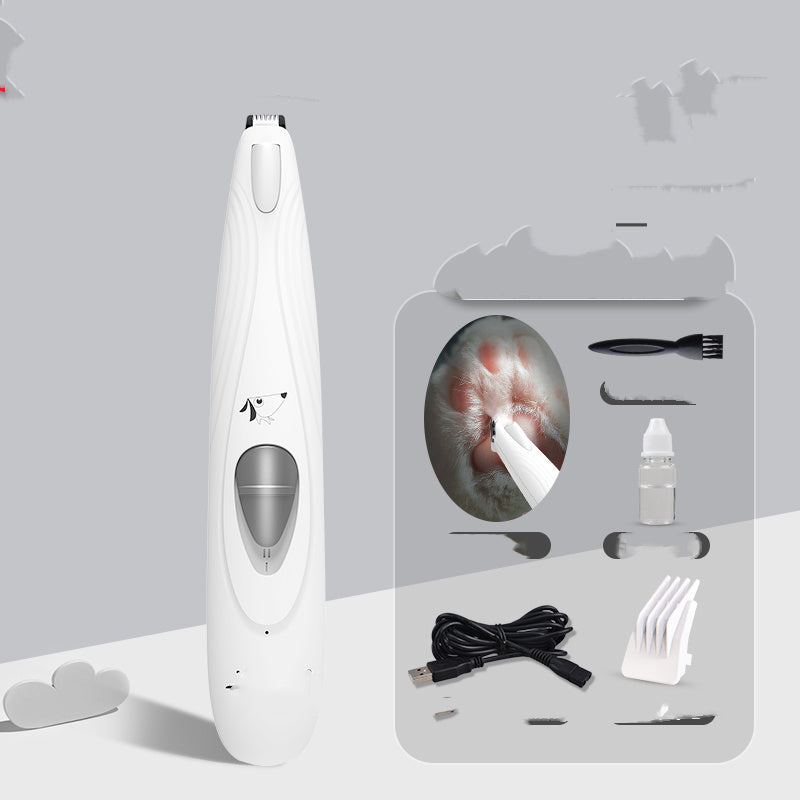 Rechargeable Pet Paw Hair Trimmer