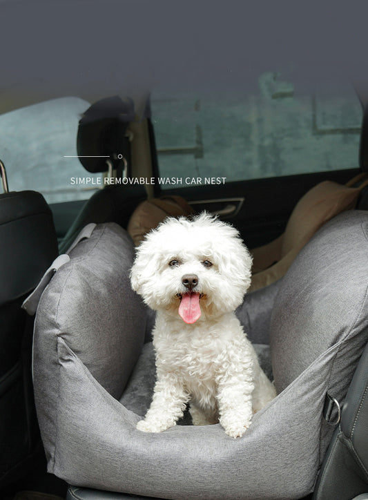Removable Washable Pet Travel Mat Comfortable Car Pet Bed