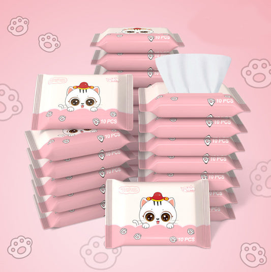 Pet Tear Stain Cleaning Wipes 10 Pack