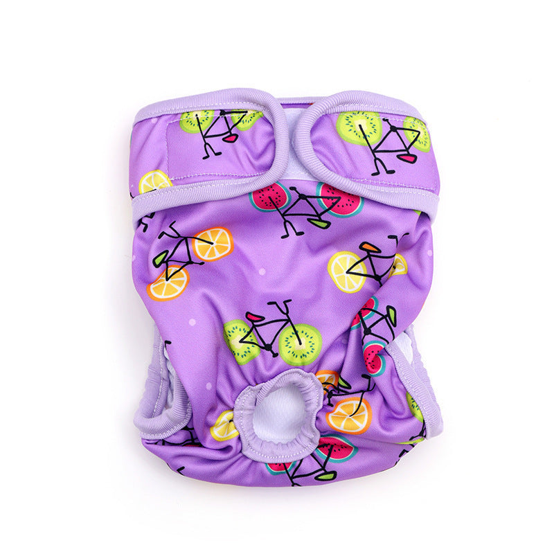 Fashion Printed Menstrual Panties for Pets – Comfortable & Cute Cartoon Design
