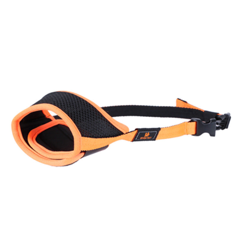 Adjustable Dog Muzzle with Breathable Design for Comfort