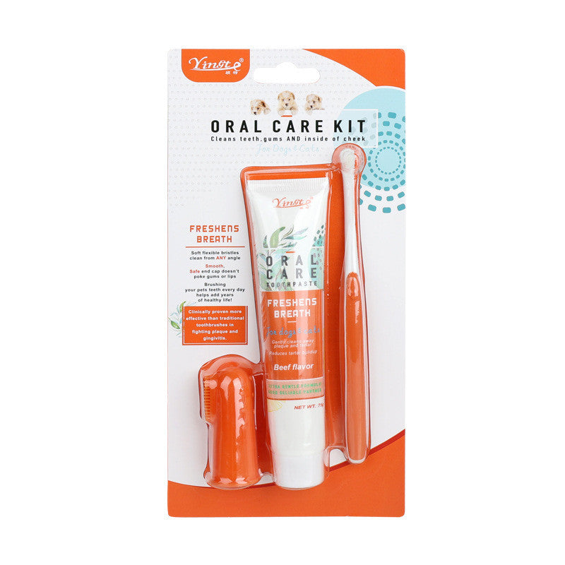 Dog Toothbrush Set - Dental Care Kit