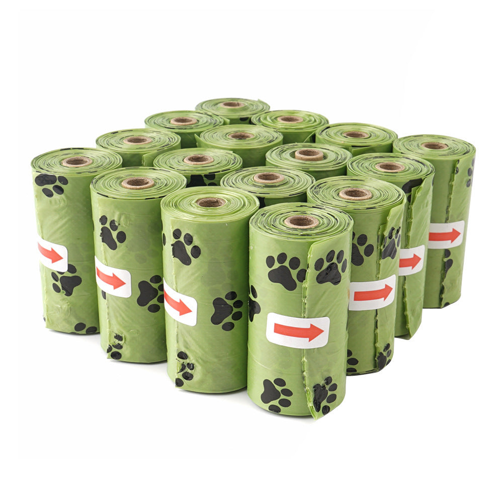 Biodegradable PET Garbage Bag Stool Bag Thickened