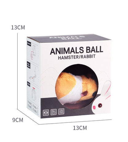 Simulated Hamster Rabbit Electric Rolling Ball Cat Toy