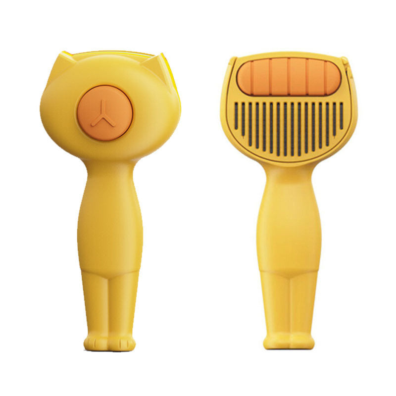 One Click Self Cleaning Pet Hair Brush