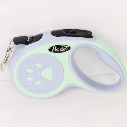 Hand Holding Rope One-click Brake For Walking The Dog Retractable Leash Hand Holding Rope