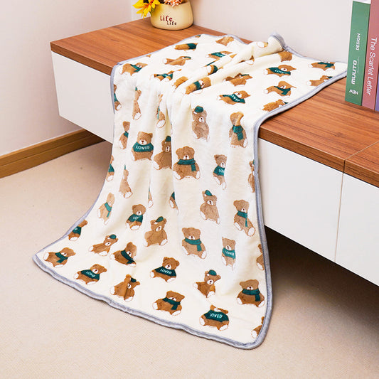 Soft Warm Pet Blanket Cozy Sleep Pad for Dogs and Cats