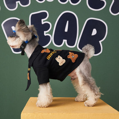 Dog Clothes Trendy And Handsome Small And Medium-sized Dog Pets