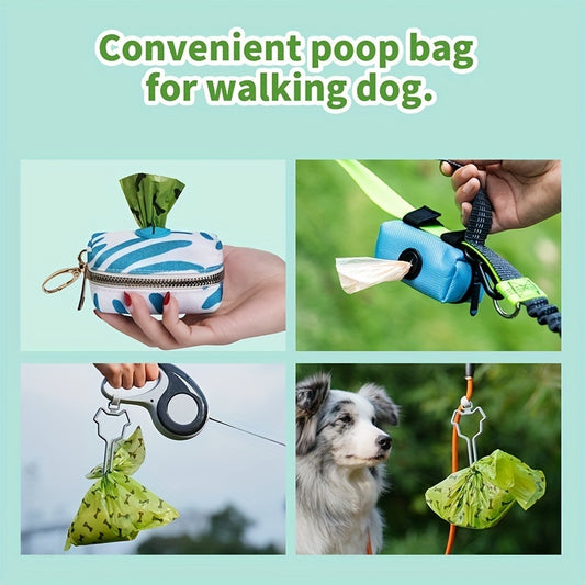 Biodegradable Dog Poop Bags Leak Proof With Dispenser