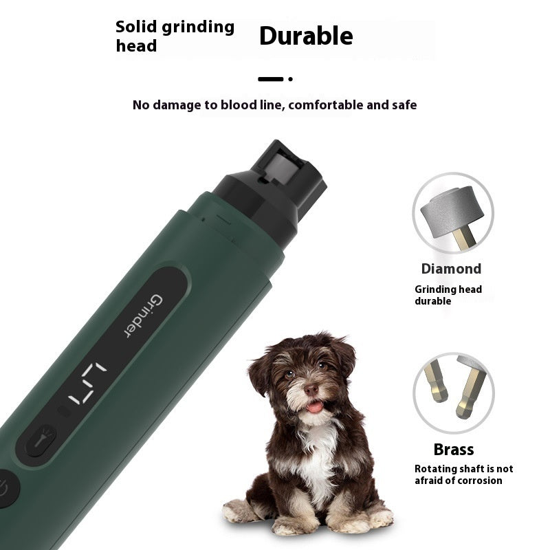 Rechargeable 5 Speed Dog Nail Grinder