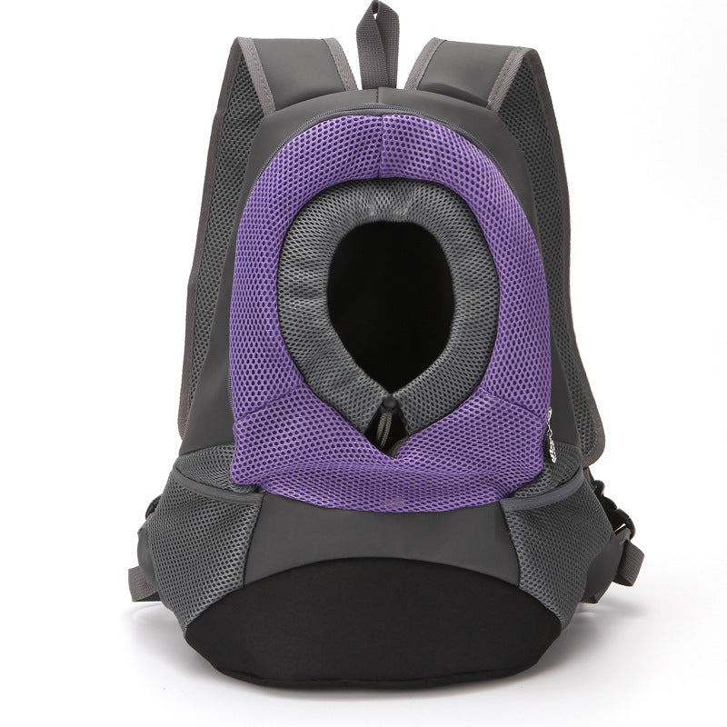 Pet backpack dog out portable breathable bag