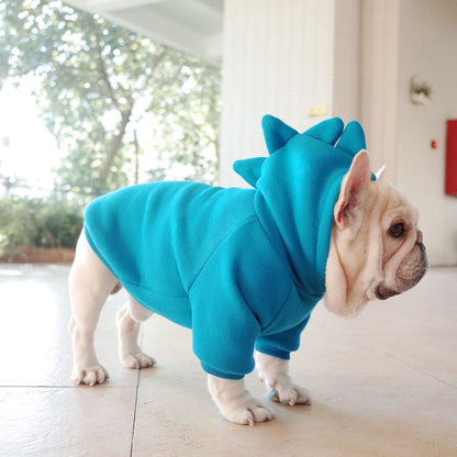 Soft Fleece Dog Hoodie Cozy Winter Pet Sweater for Small and Medium Dogs