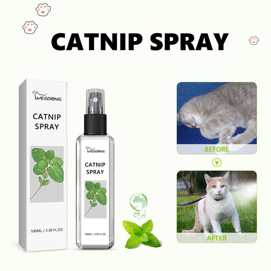 Catnip Spray, Relieves Cat Anxiety And Enhances Pet Vitality Health Care Spray