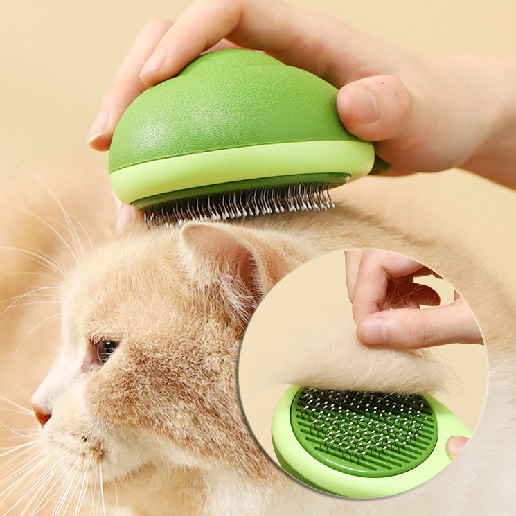 2-in-1 Avocado Cat & Dog Grooming Brush