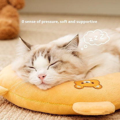 Cat U-shape Pillow Special Breathable Mini Pillow