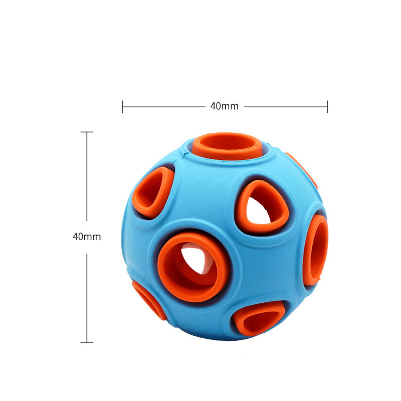 Furry Trio Luminous Sound Dog Toy Ball