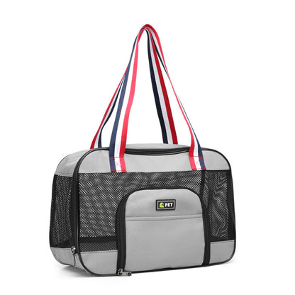 Foldable and breathable pet cat bag