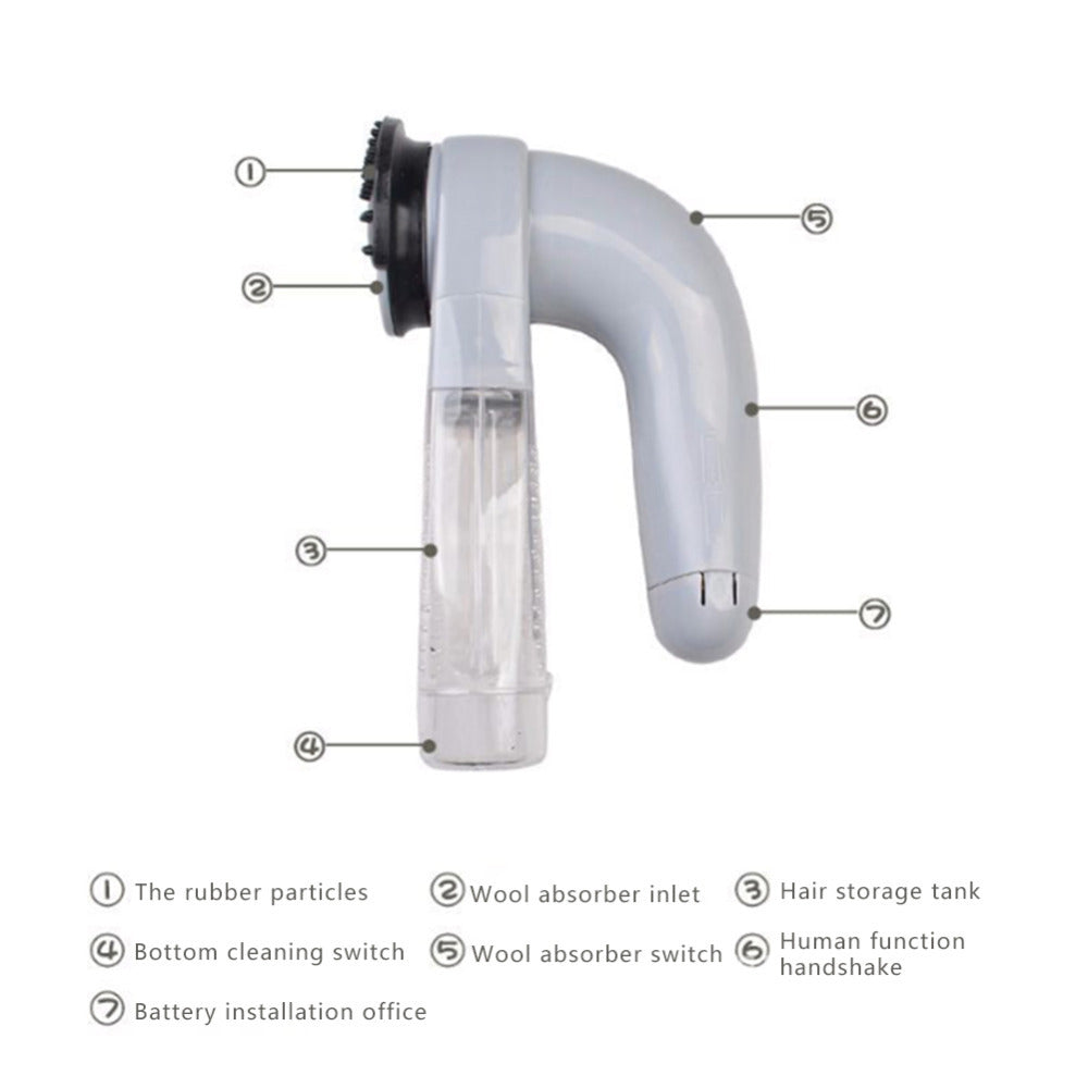 Electric Pet Hair Remover Stick