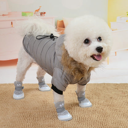 Winter Pet Jacket Warm Padded Dog Coat