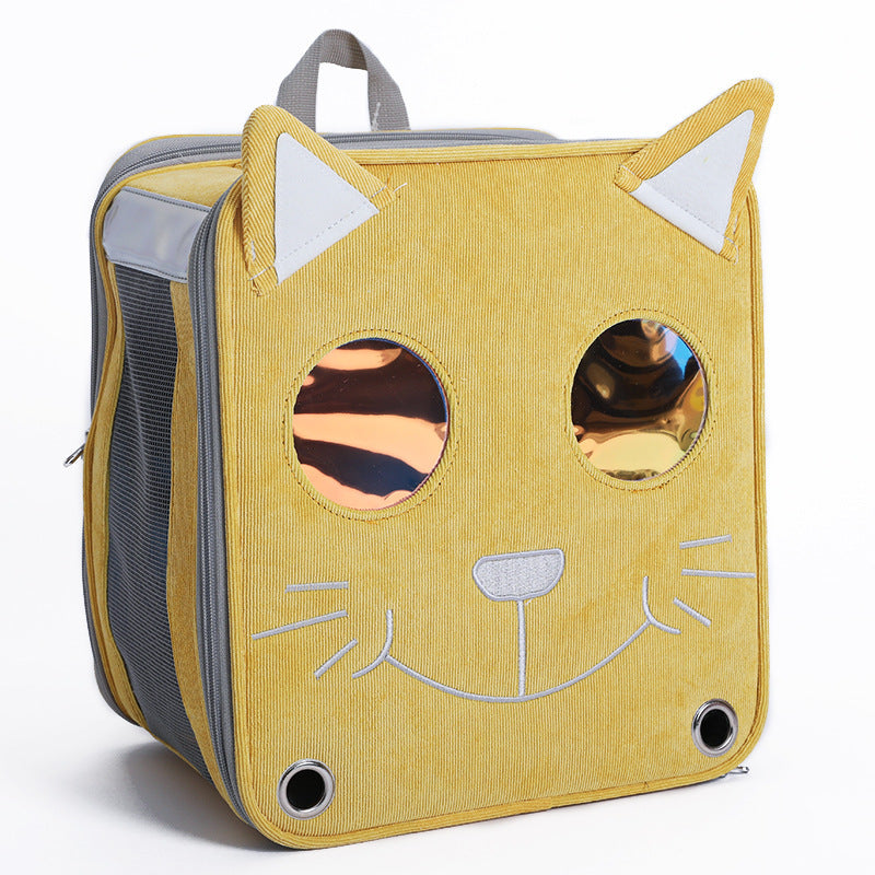 Space capsule cat backpack cat bag