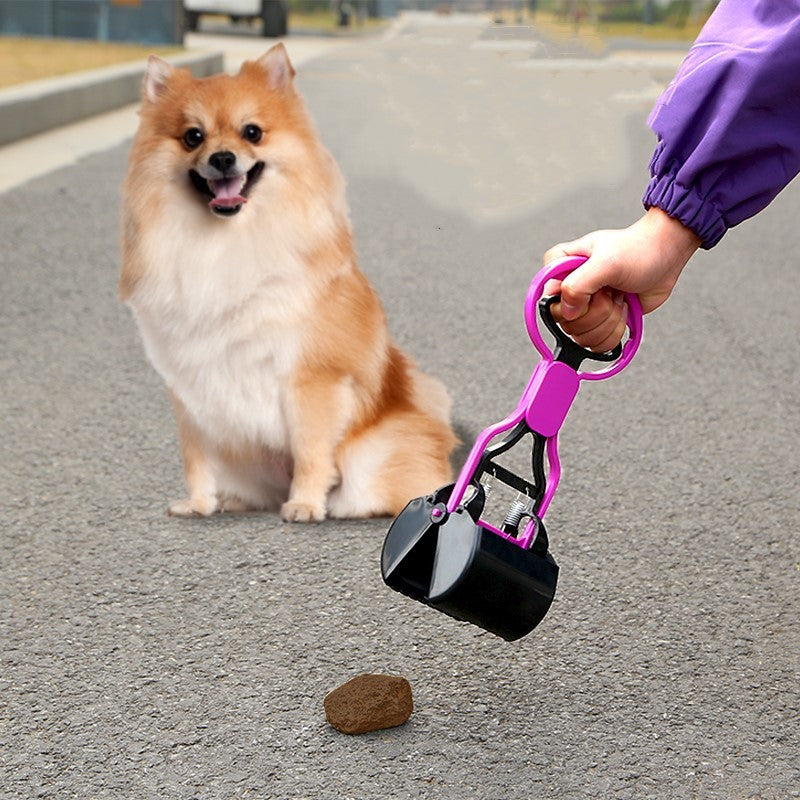 Portable Pet Poop Scooper with Trash Bags