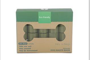 16 roll Disposable Trash Dog Poo bag small roll