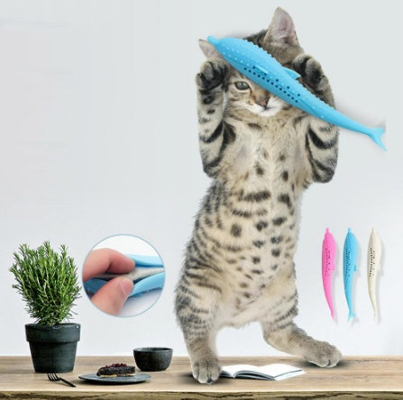 Silicone Cat Toothbrush Toy