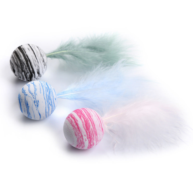 Pet cat toy ball