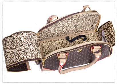 Stylish Anti Squeeze Pet Travel Bag for Small Dogs and Cats