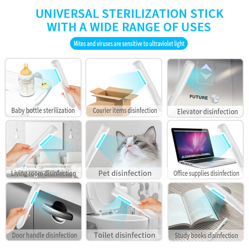 UV hand disinfection stick