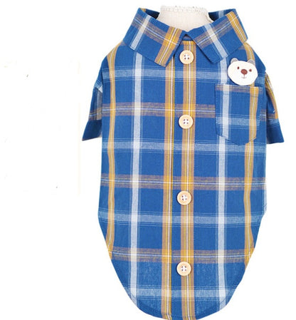 Soft Cotton Pet Shirt Lightweight and Breathable Everyday Wear