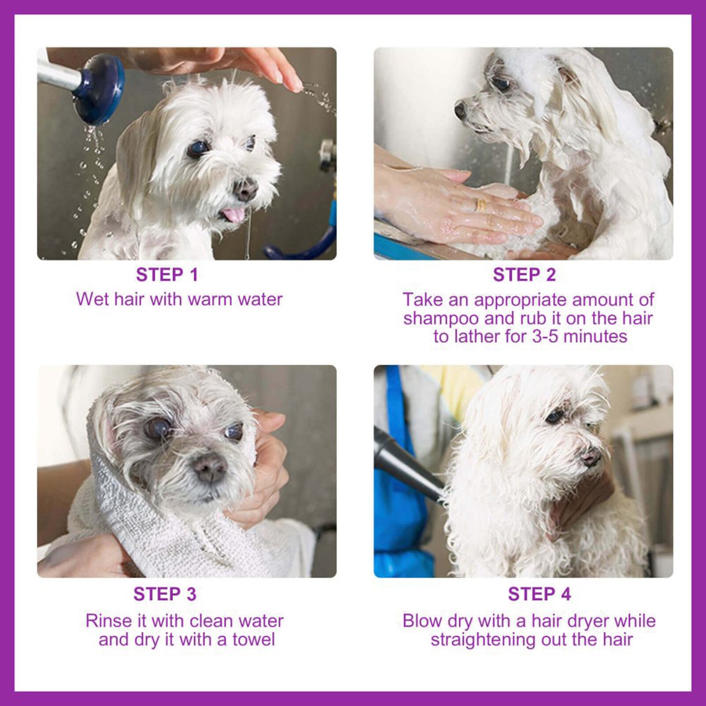 Pet Shampoo for Itchy Skin and Soft Fur