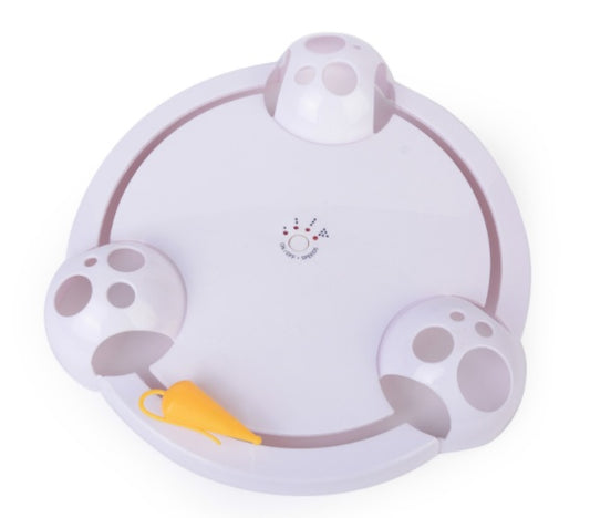Electrictoy castle rat carousel crazy play diskcatching mouse pet supplies