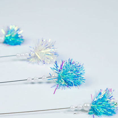 Interactive Cat Bite Toy with Bells – 40cm Flexible Play Wire