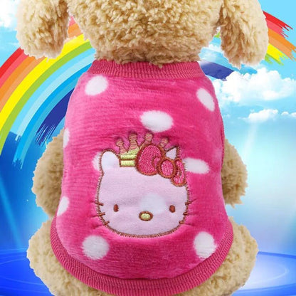 Casual Pet Clothes Soft Vest For Dogs And Cats