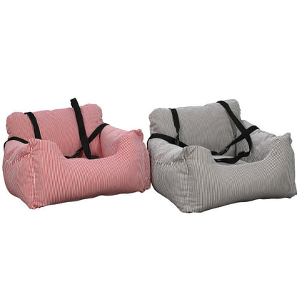 Removable and washable pet car seat