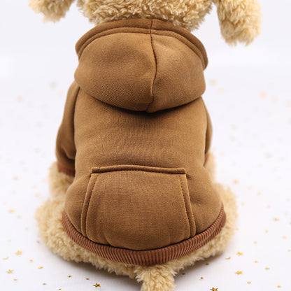 Stylish Cat Clothing with Pocket Design Comfortable Pet Sweater