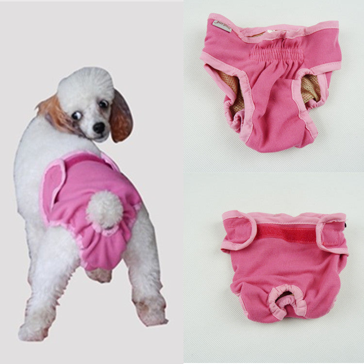 Small, medium and large dog physiological pants, bitch physiological pants, pet physiological pants, dog menstrual pants