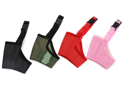 Anti-bite Anti-miseating Dog Mouth Cover Waterproof  Bark Stopper