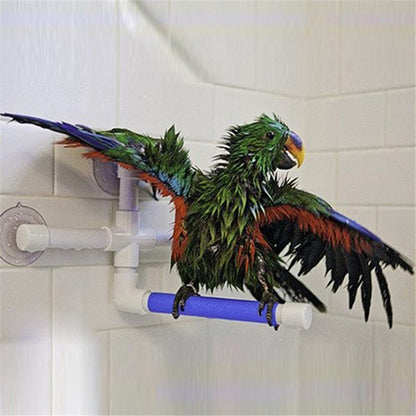 Bird Shower Perch for Bathing and Grooming