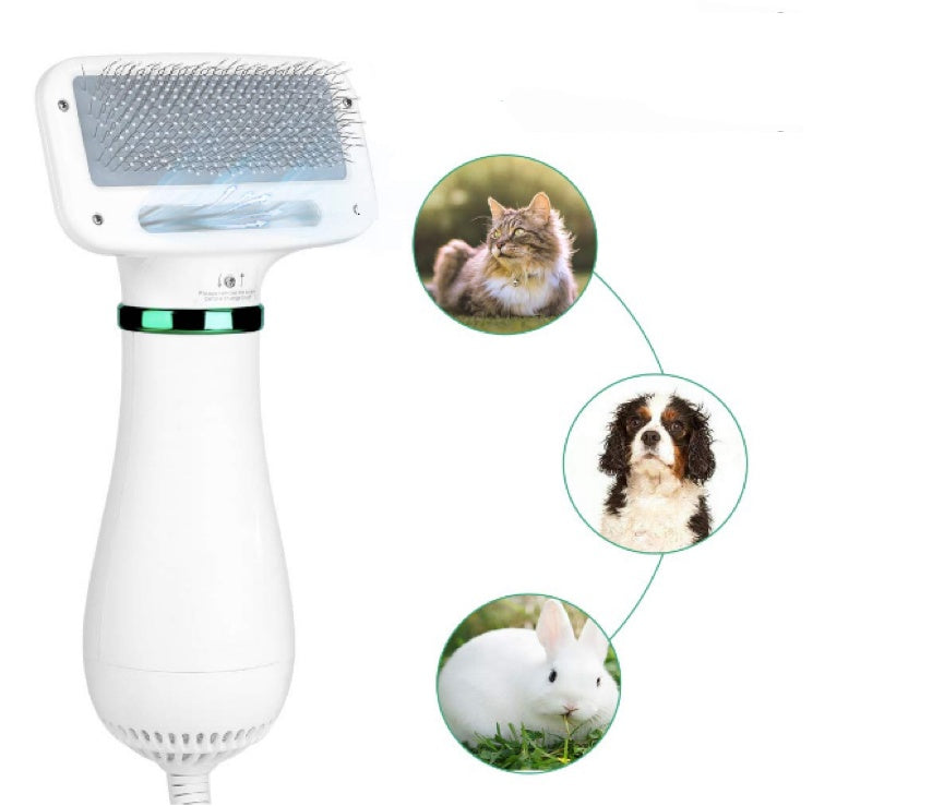 2-in-1 Pet Hair Dryer And Grooming Comb