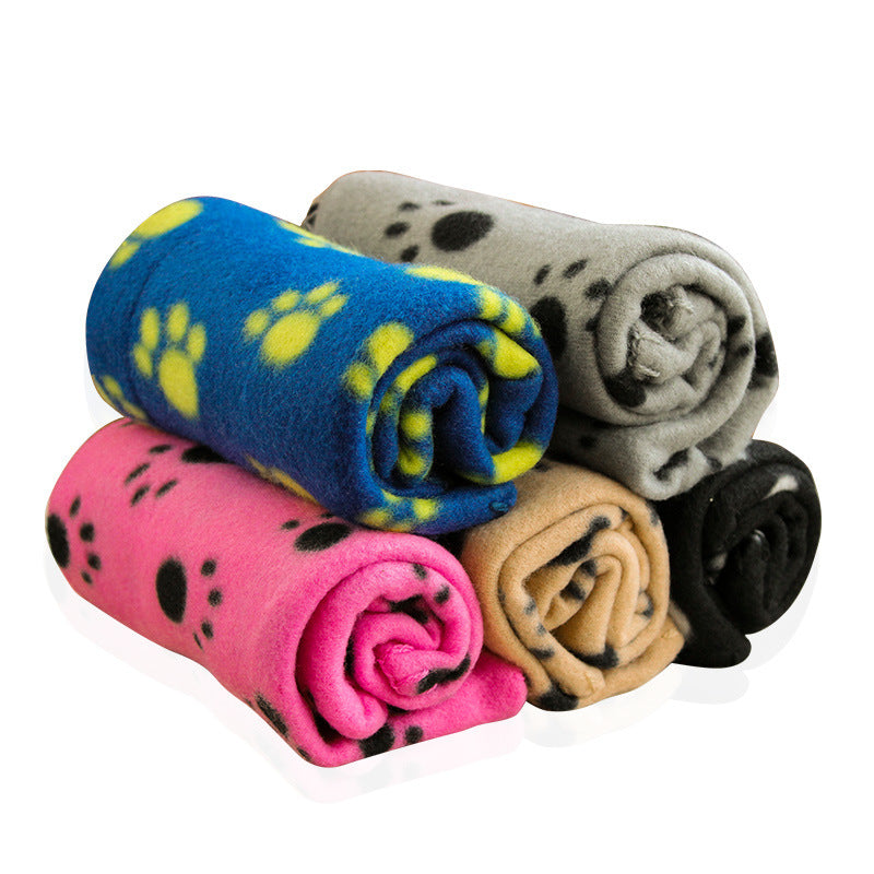 Soft Fleece Pet Blanket for Dogs & Cats