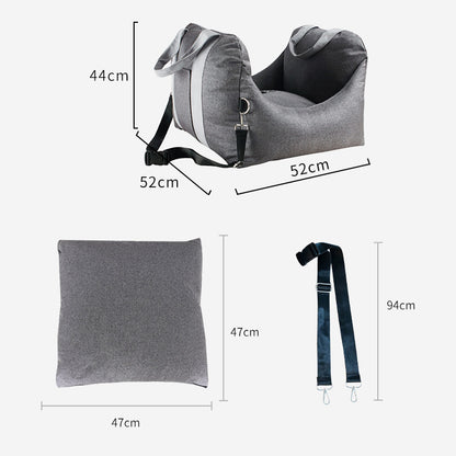 Detachable And Washable Portable Car Seat Four Seasons Pet Carrier