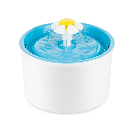 Fashion Automatic Lower Style DogKitten Water Drinking Pet Fountain Pet Bowl Drink Dish Filter