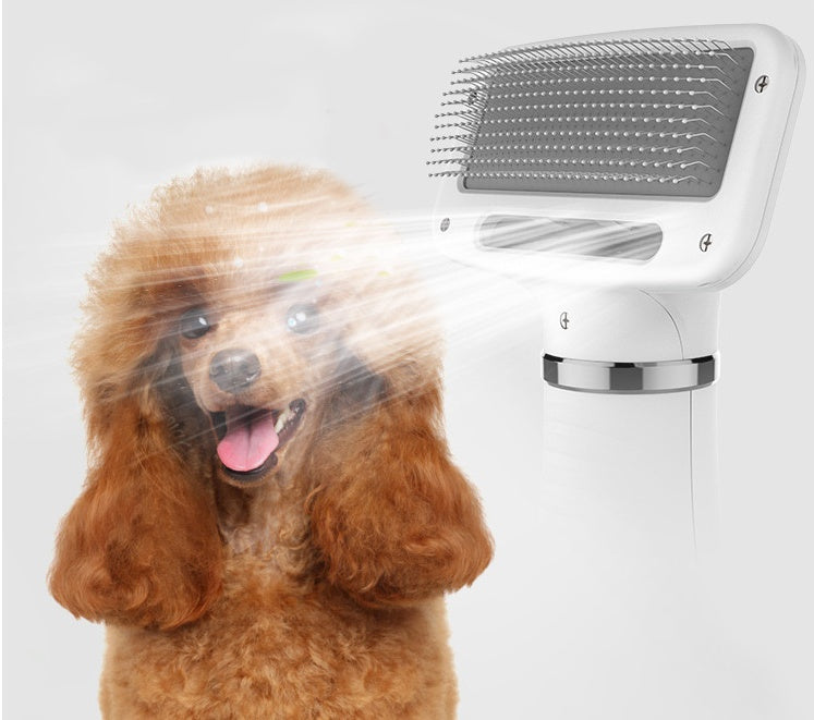 2-in-1 Pet Hair Dryer And Grooming Comb