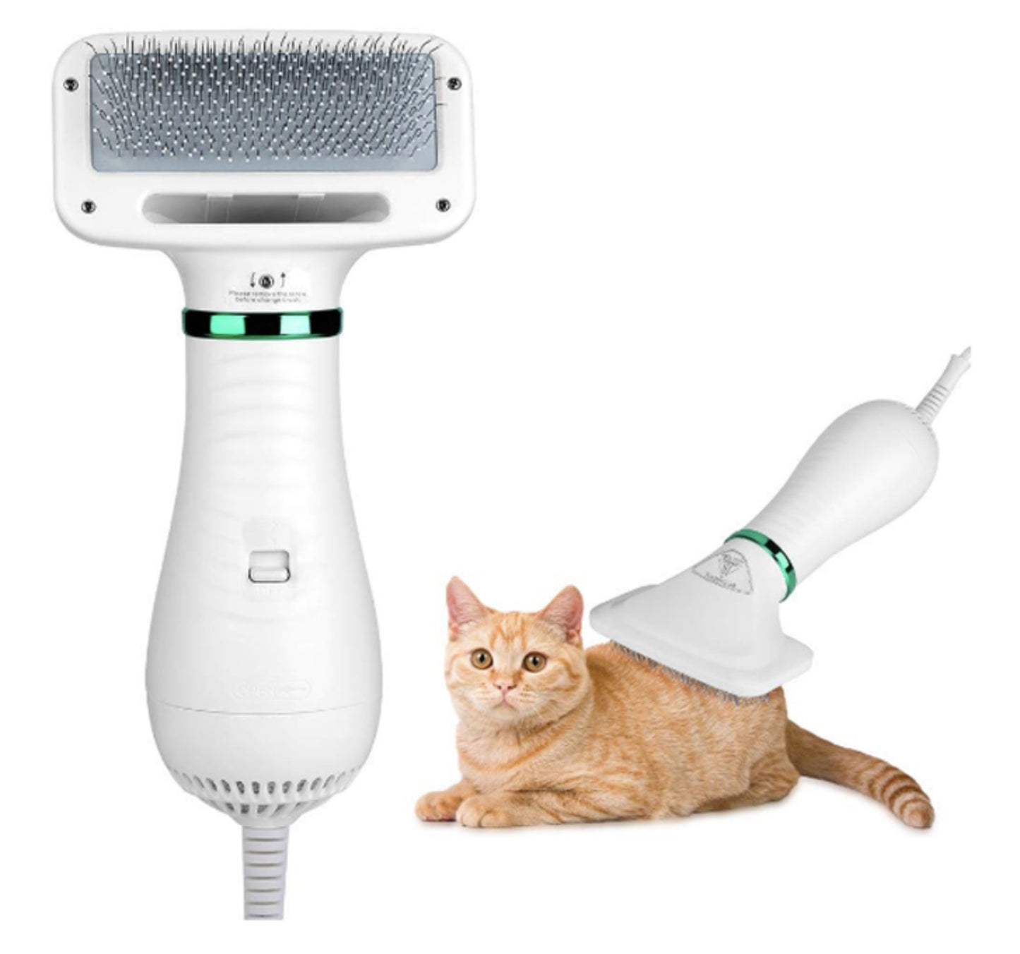 2-in-1 Pet Hair Dryer And Grooming Comb