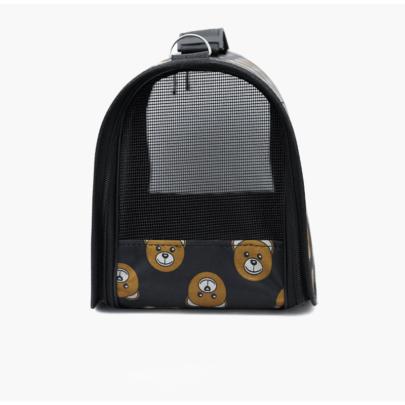 Cartoon diagonal pet bag