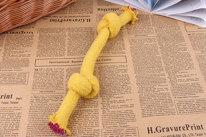 Pet cotton rope molar toy