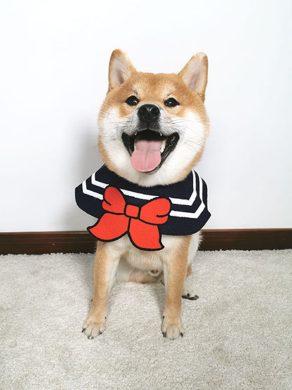 Cute Pet Collar Scarf for Small Dogs and Cats Attractive Puppy Accessories